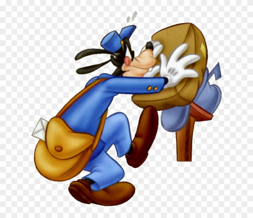 Goofy Mailman - Walt Disney Clipart