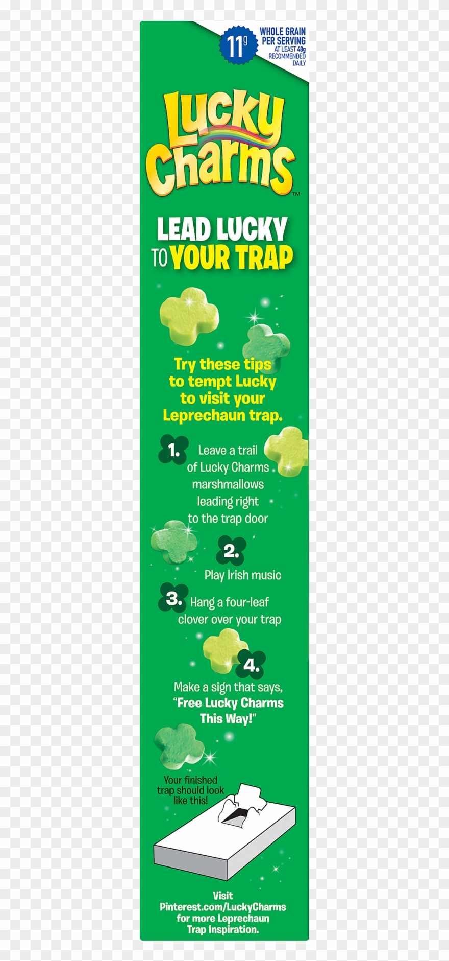 Lucky Charms Cereal, Family Size - 20.5 Oz Clipart