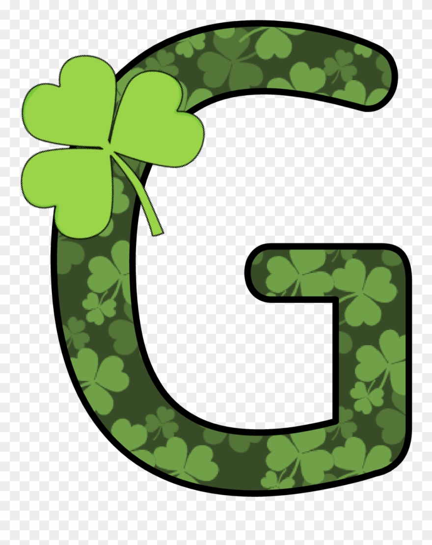 Ch B *✿* Alfabeto Escolar De Kid Sparkz - Abecedario Con Treboles Clipart