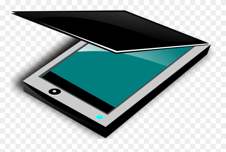 Barcode Scanner Scanning Barcode Clipart, Vector Clip - Input Devices - Png Download