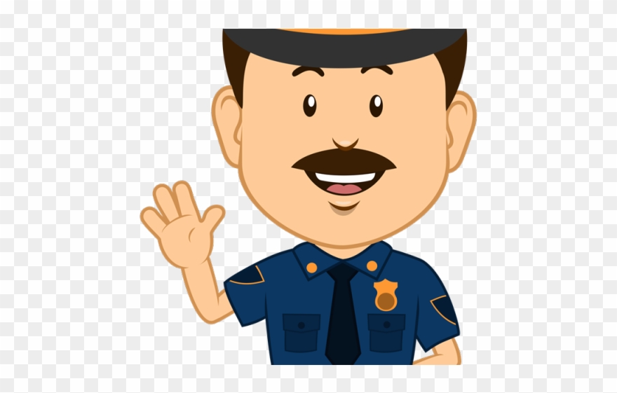 Prison Guard Cliparts - Police Clipart - Png Download