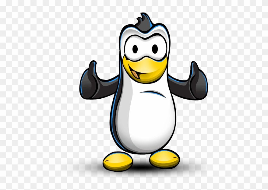 Linux - Adã©lie Penguin Clipart