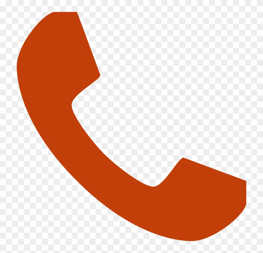 General Contact For All Scad Locations - Telephone Icon Png Orange Clipart