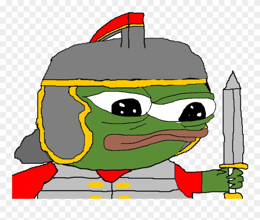 Post - Gladiator Pepe Clipart