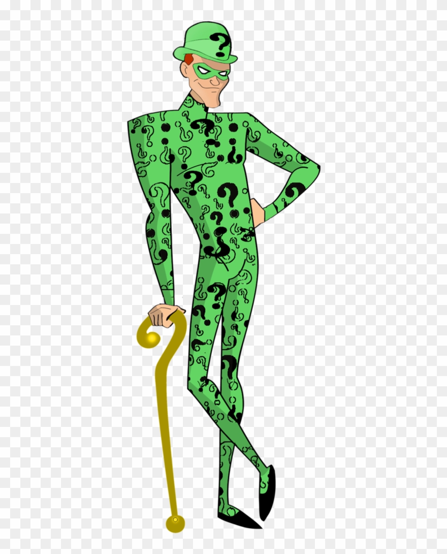 Superhero Robin Clipart Tnba - Riddler Batman Cartoon - Png Download