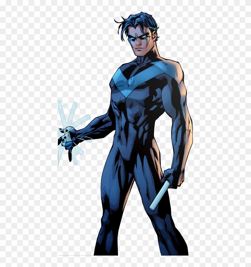 Superhero Robin Clipart Nightwing - Dick Grayson - Png Download