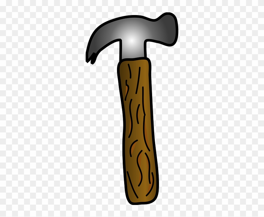 Resultado De Imagem Para Martelo Desenho - Hammer Clip Art - Png Download