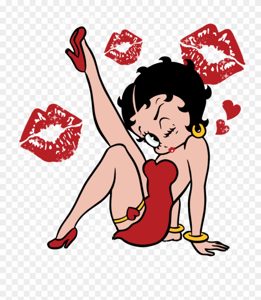 Bettyboop Boop Femme Woman Girl Ftestickers Ftstickers - Betty Boop Clipart