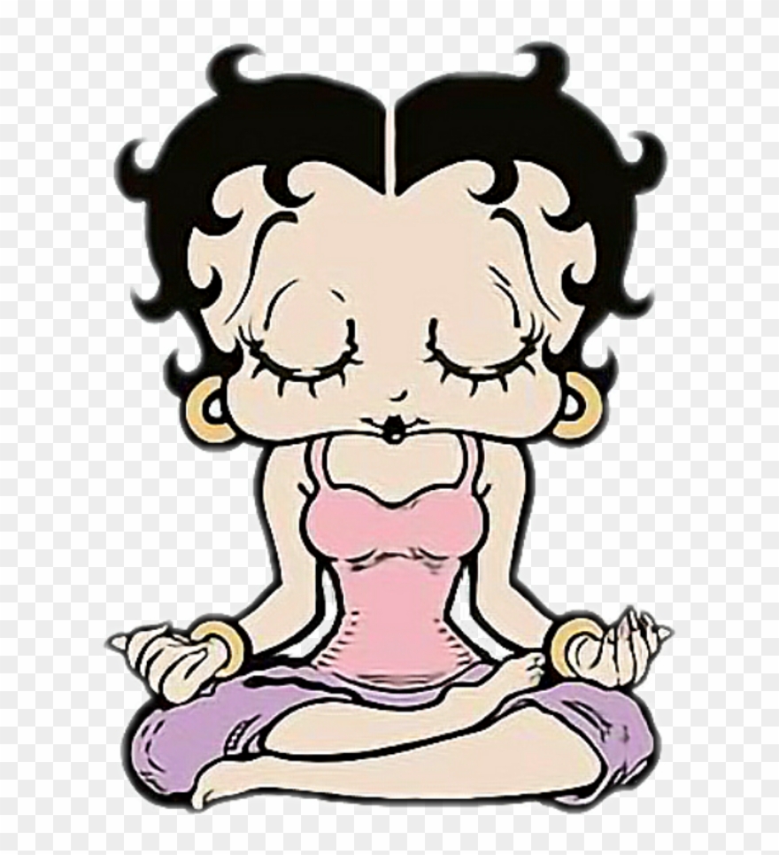 Relax Yoga Meditazione Bettyboop @roxxoblog Clipart