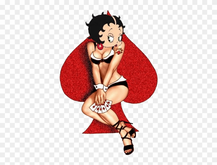 Betty Boop Valentines Day Wallpaper - Betty Boop Naughty Gif Clipart