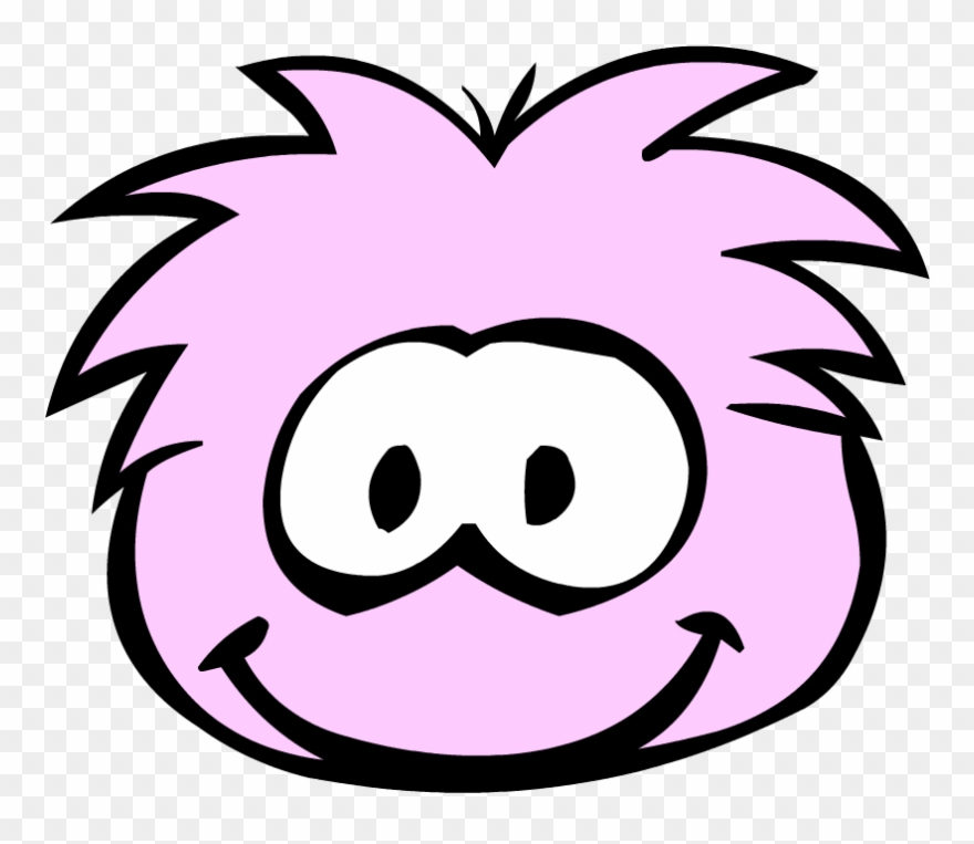Vegetables And Fruits, And Love To Exercise And Swim - White Puffle Club Penguin Clipart