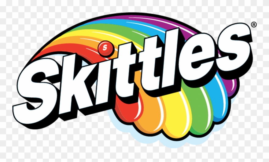 Skittles Twix Logo Life Savers Vibrant Text - Skittles Logo Clipart