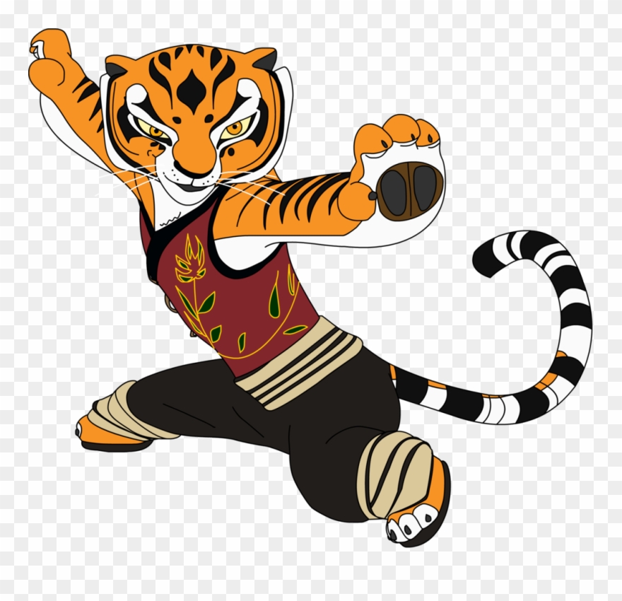 Tigresa Kung Fu Panda By Mcmoontloz - Kung Fu Panda Clip Art - Png Download
