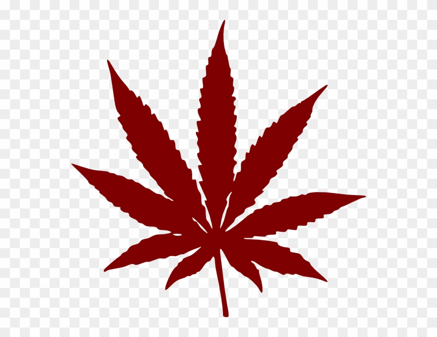 Marijuana Leaf Clipart - Png Download