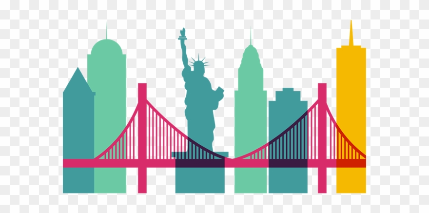 New York Logo - Statue Of Liberty Clipart