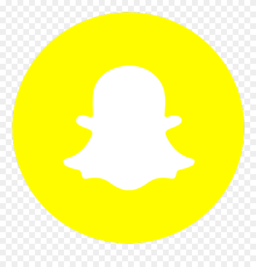 Youth Ministry - Snapchat Logo Round Png Clipart