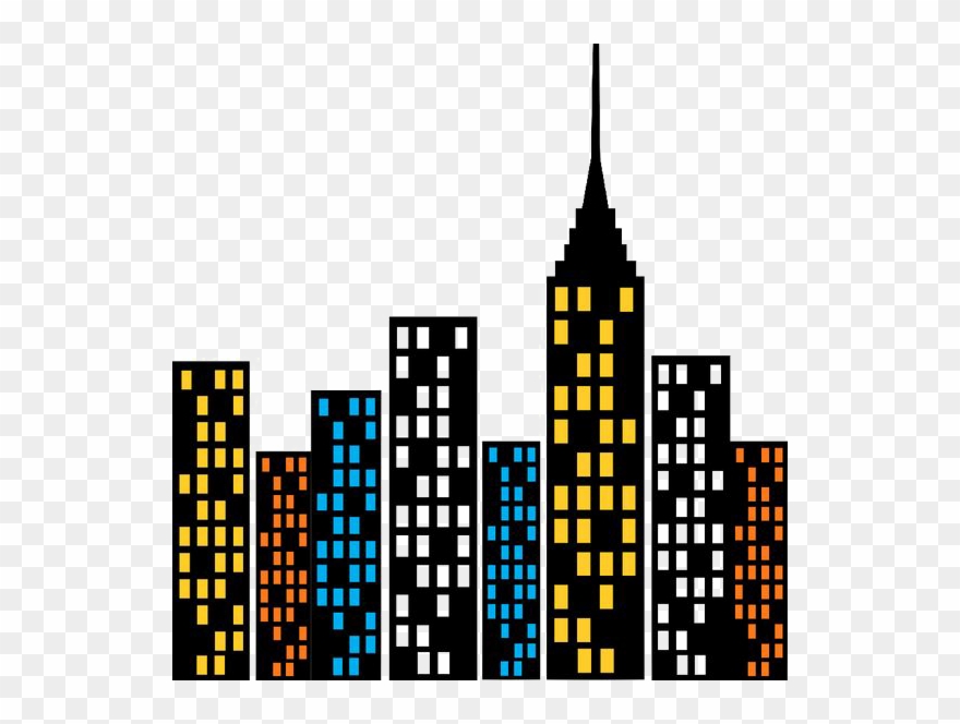 Superhero Cityscape Png Graphic Free Download - Predio Do Homem Aranha Para Imprimir Clipart