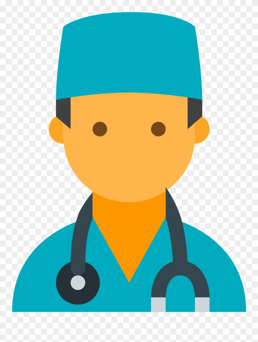 Doctor Male Icon - Doctor Icon Transparent Background Clipart