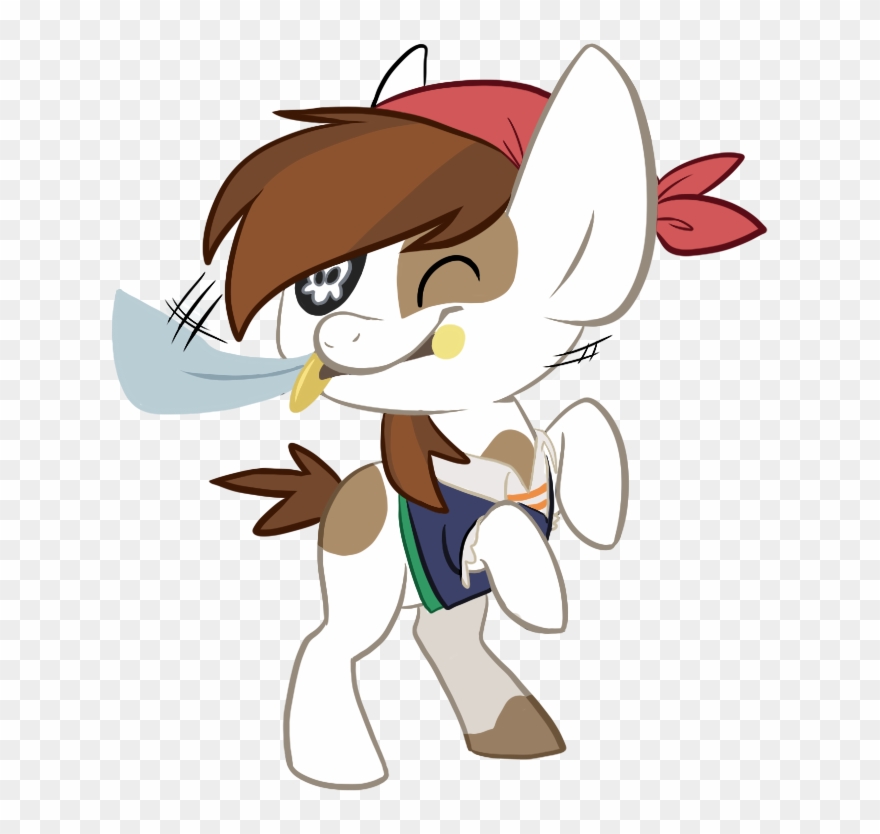 Php27, Bandana, Eyepatch, Pipsqueak, Pirate, Safe, - My Little Pony Character Pirate Clipart