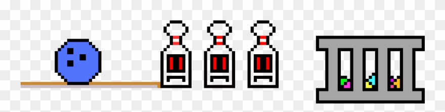 Bowling Brawl - Rainbowdiamond - Roads - Minecraft Clipart