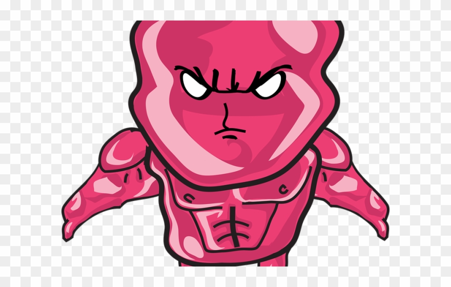 Jellie Clipart Red Jam - Jelly Man - Png Download