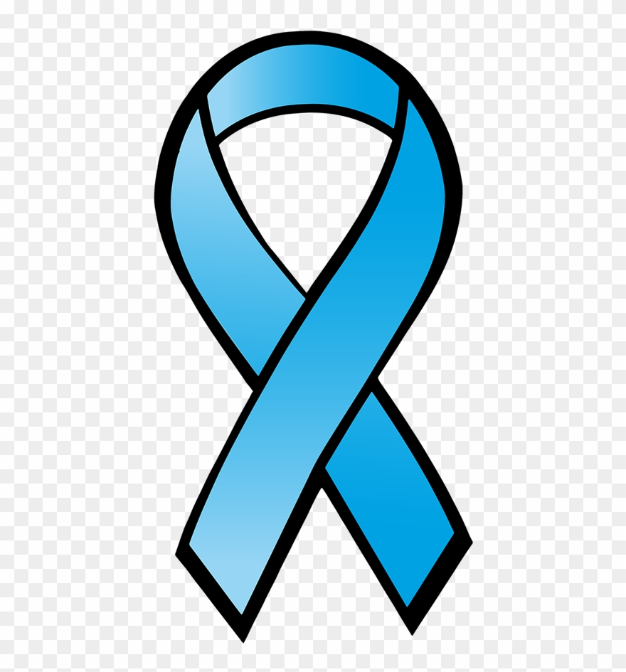 Ribbon,satin,blue - Pink For Breast Cancer Awareness Month Clipart