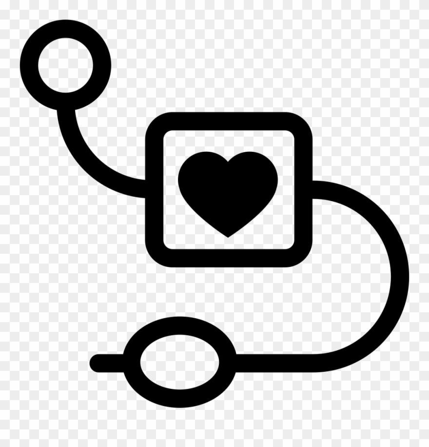 Medical Equipment With Heart Symbol Comments - Medical Equipment Image Icon Png Clipart