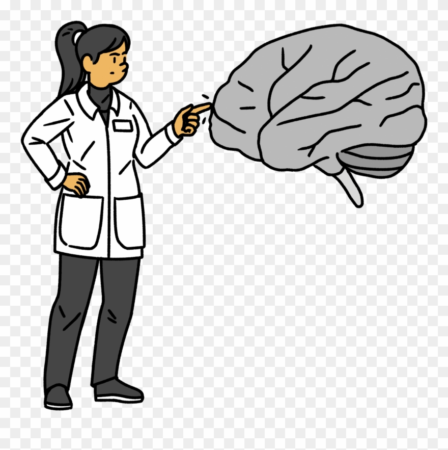 Giving A Nudge - Cartoon Clipart