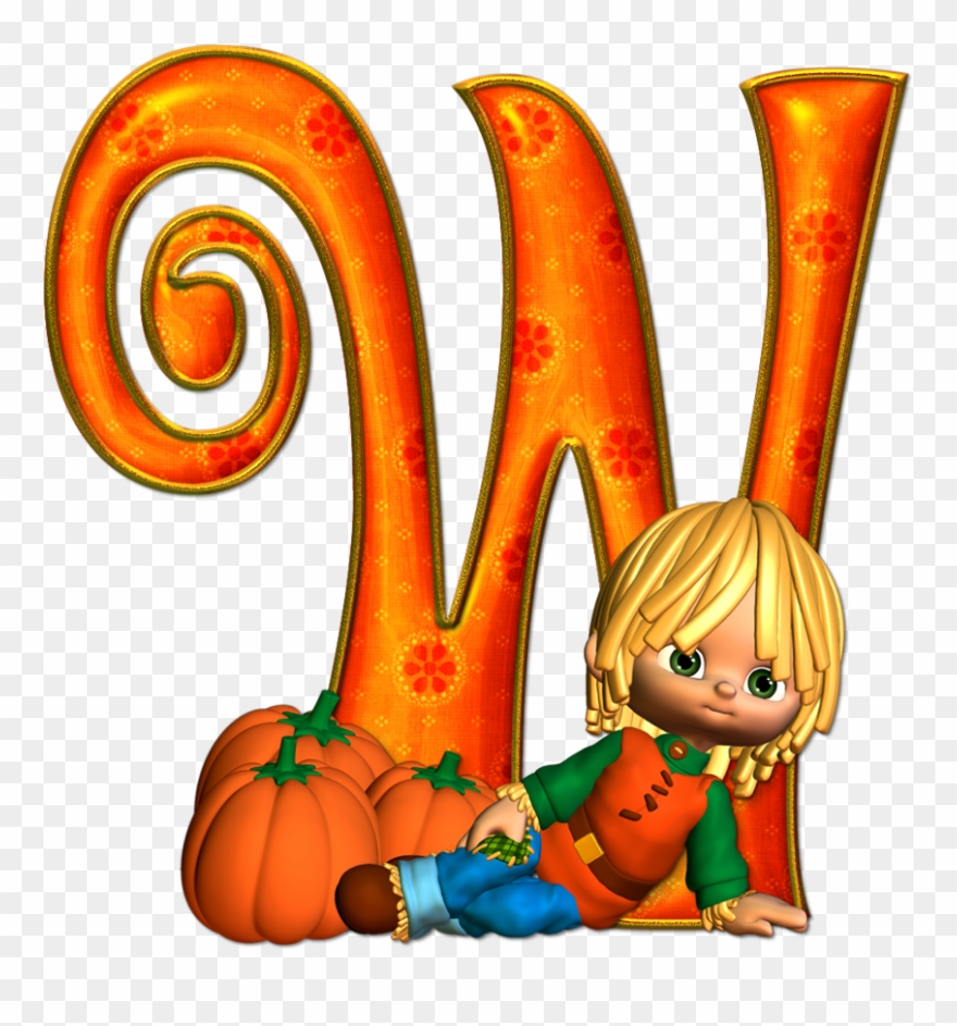Halloween Letters, Welcome Letters, Scrapbook Letters, - Letras En Png Gratis Clipart