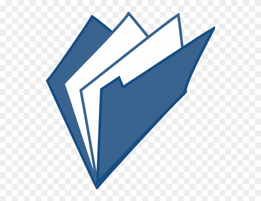 How To Set Use Open Folder Blue Svg Vector Clipart