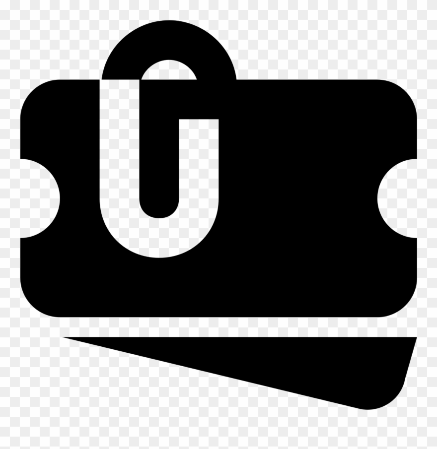 Combi Ticket Icon - Eiffel Tower Clipart