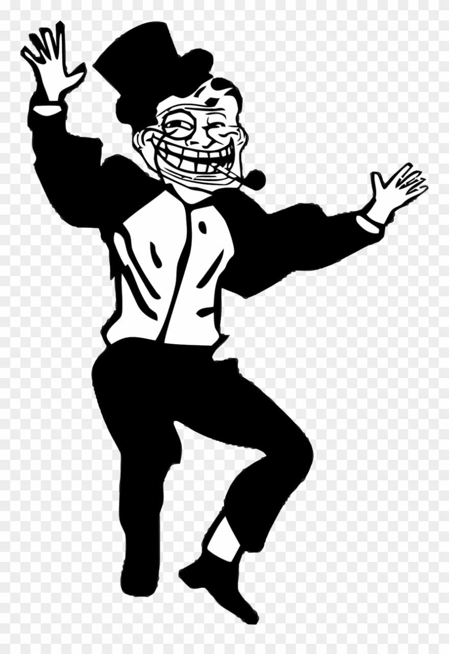 "doctor A Man Is Here To See You, He Thinks He's Invisible" - Troll Dad Dance Clipart