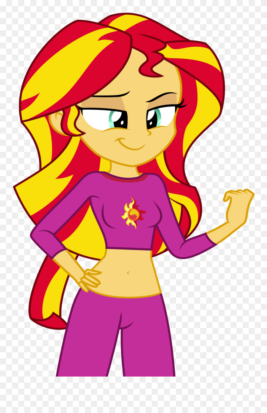 Absurd Res Artist Discorded Ponyalfonso Belly - Sunset Shimmer My Little Pony Belly Clipart