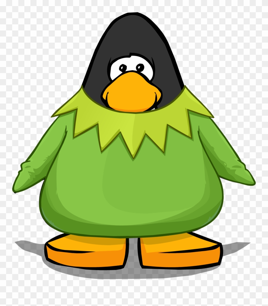 Image Kermit The From - Club Penguin Blue Tux Clipart