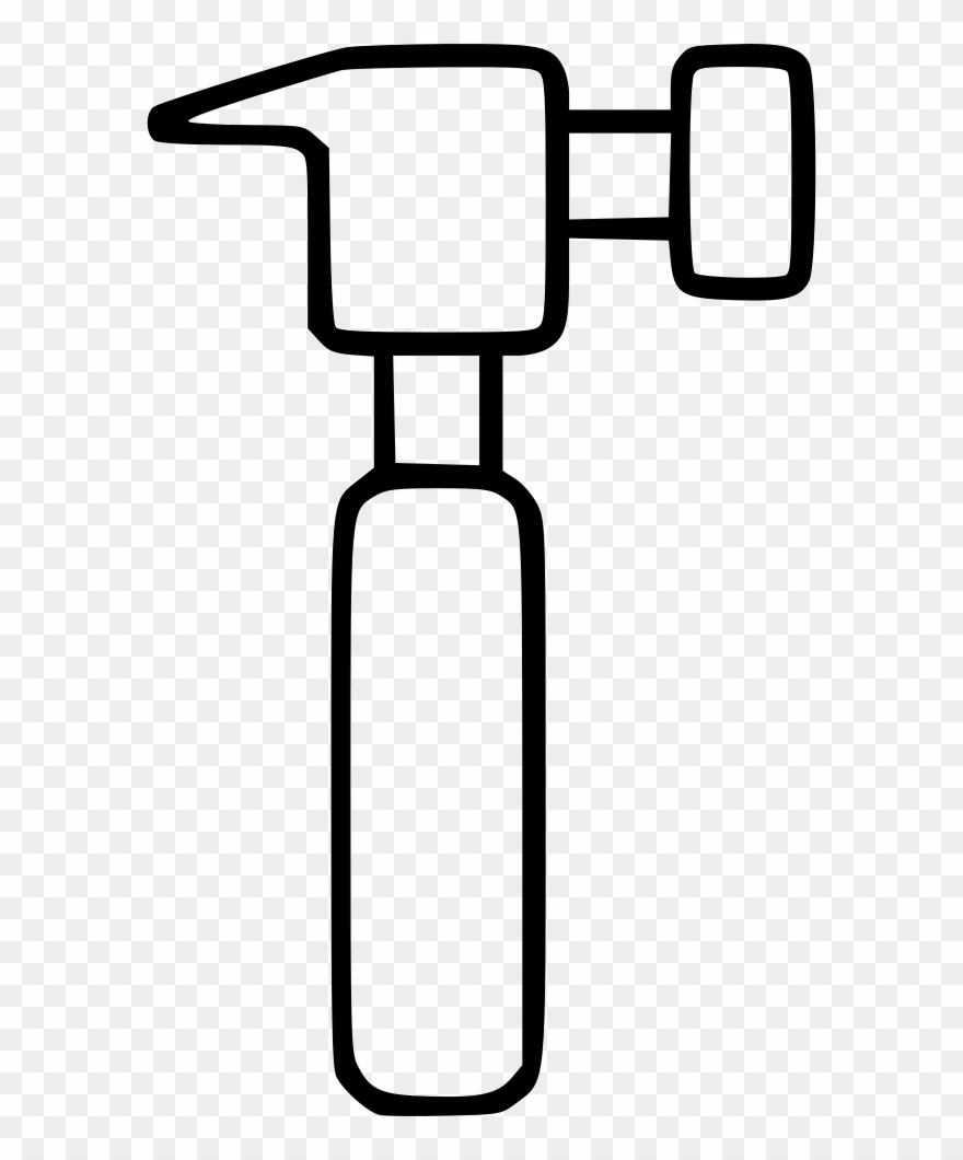 Hammer Strike Hit Carpentry Build Png Icon - Icon Clipart