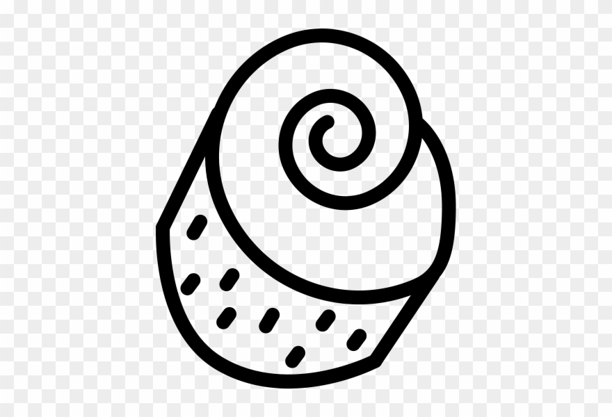 Sweet Roll Rubber Stamp - Rubber Stamping Clipart