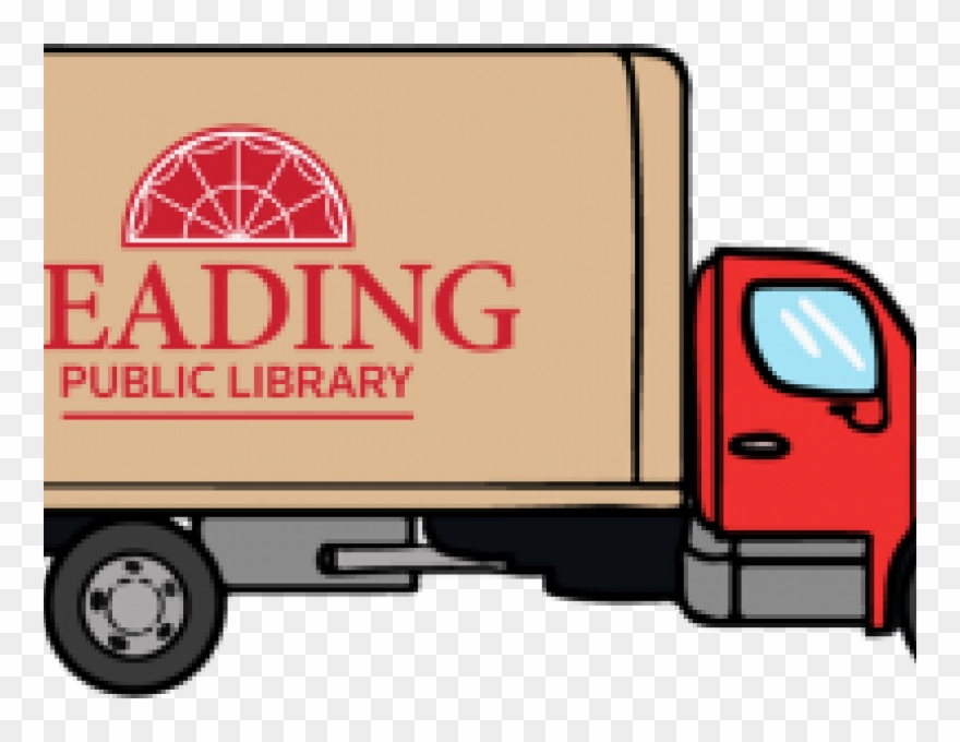 Reading Library Announces Final Date On General Way - Transparent Cartoon Semi Truck Clipart