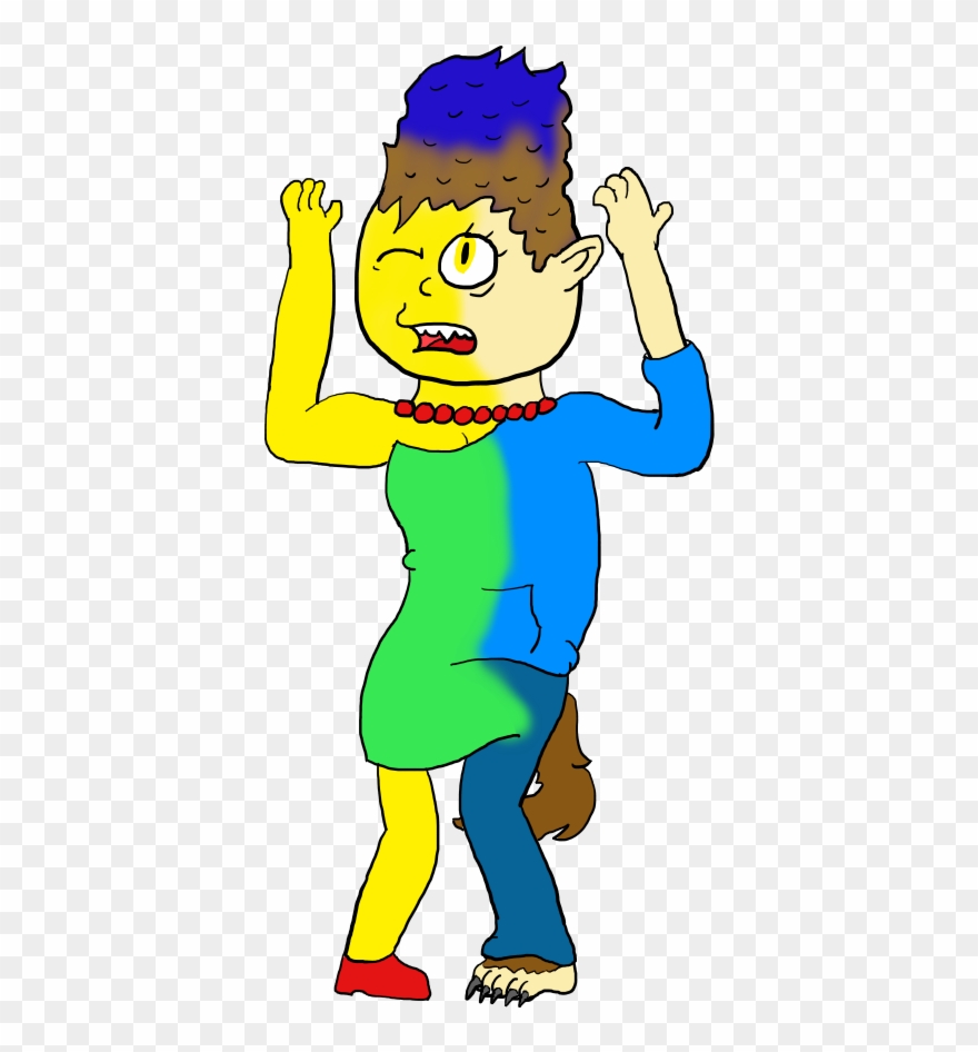 Marge Simpson Tf Curse By Htfman114 - Cursed Marge Simpson Clipart