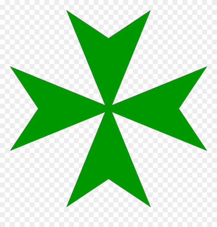 Hospitaller Order Of Saint Lazarus Of Jerusalem - Maltese Cross Tattoo Small Clipart