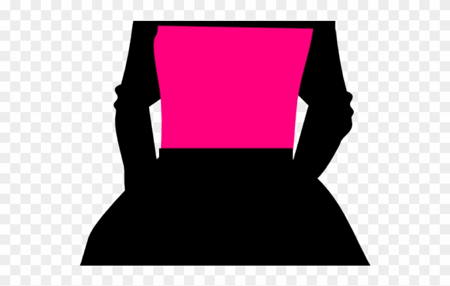 Pink Dress Clipart Girl Dress - Png Download