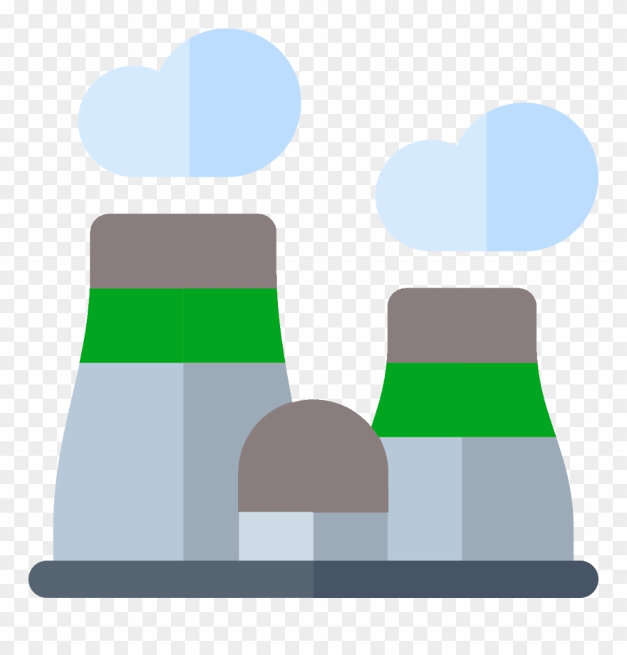 Power Plants - Geothermal Power Plant Cartoon Clipart