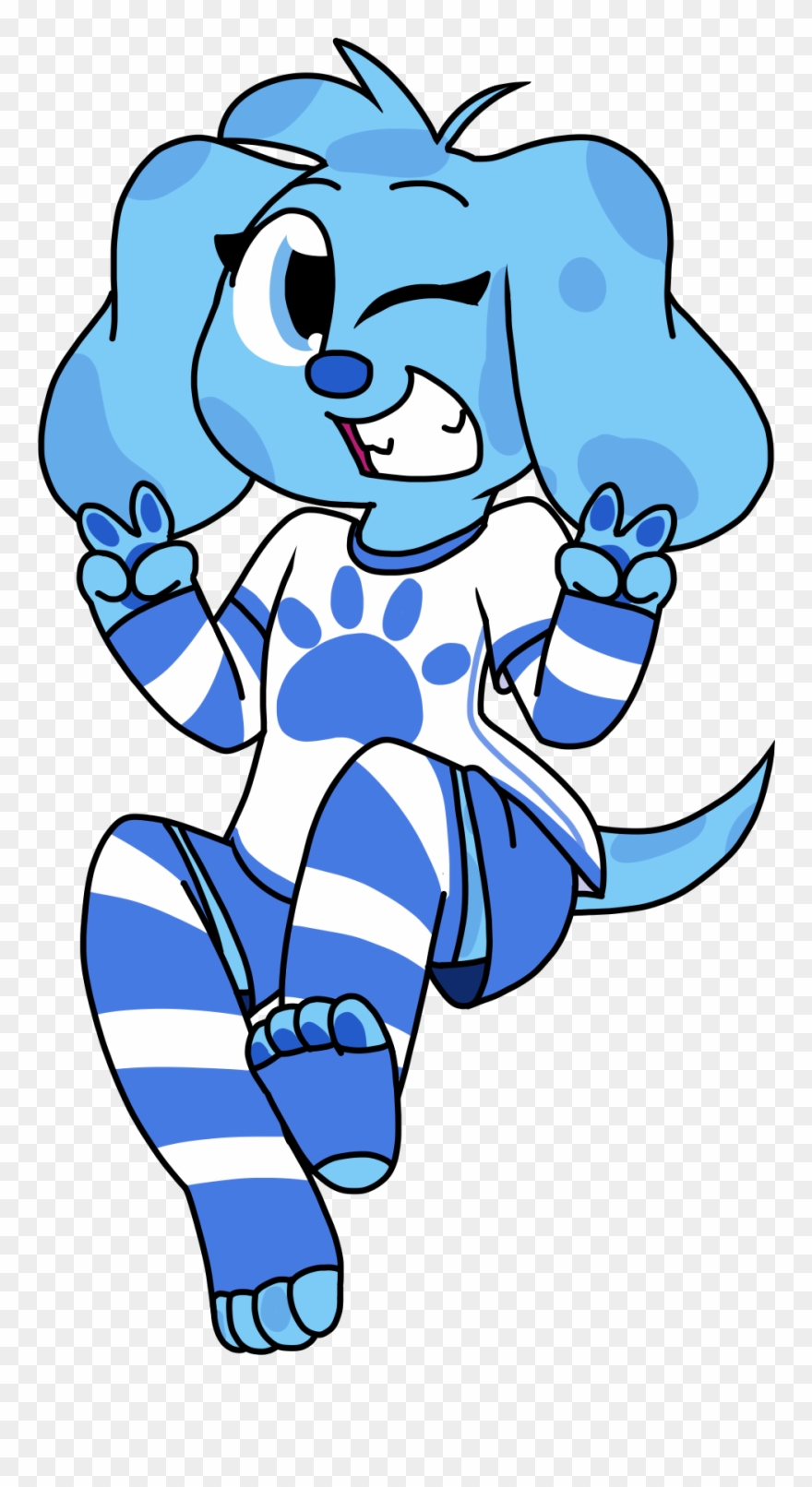 Blues Clip Drawing - Blue's Clues Fan Art - Png Download