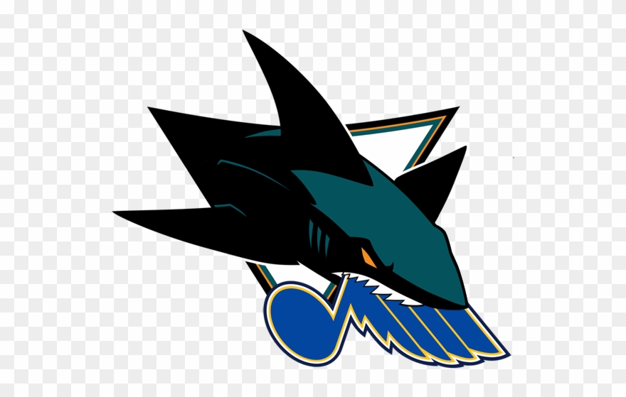 San Jose Sharks Vs St Louis Blues - San Jose Sharks Logo Clipart