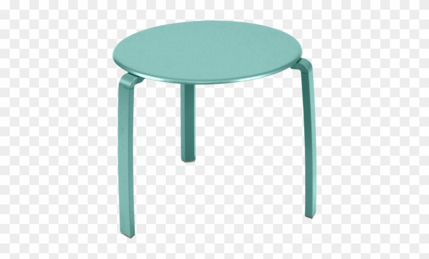 Alize Low Table - Fermob - Alizé Low Table - Steel Grey (flat Satin) Clipart