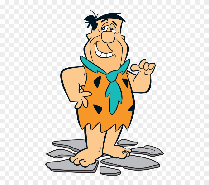 Barney Transparent Fred Flintstone Jpg Free Stock - Fred Flintstone Feet Clipart