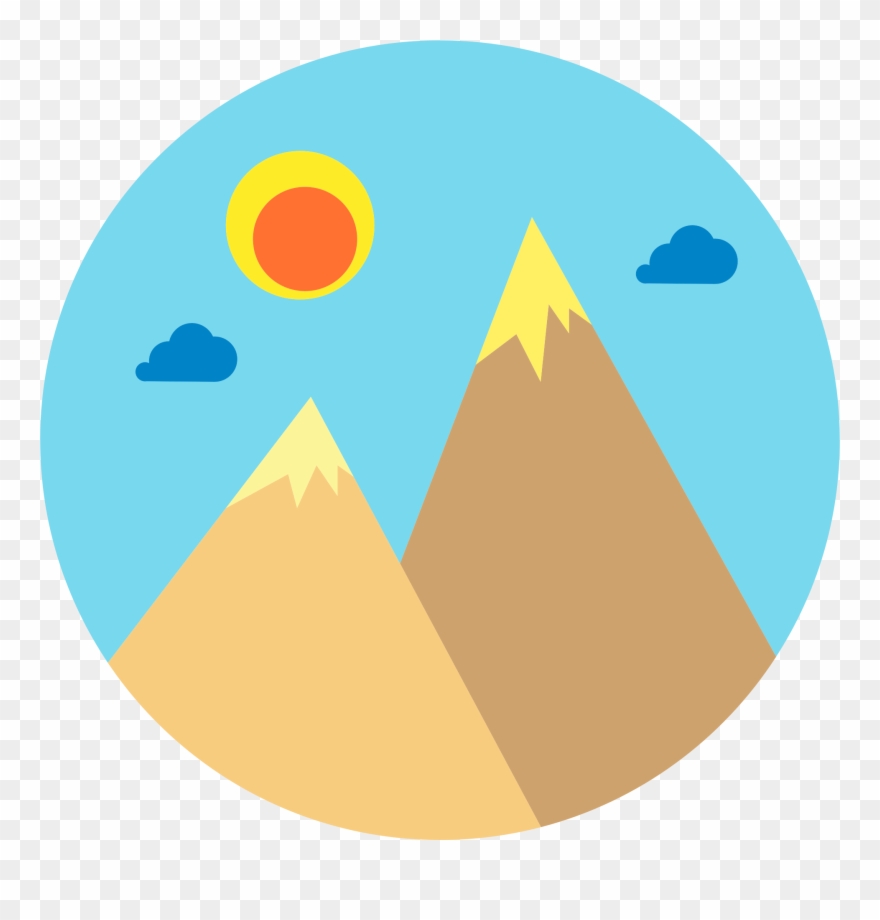 Clipart Mountains Logo - Mountain Graphics Png Hd Transparent Png