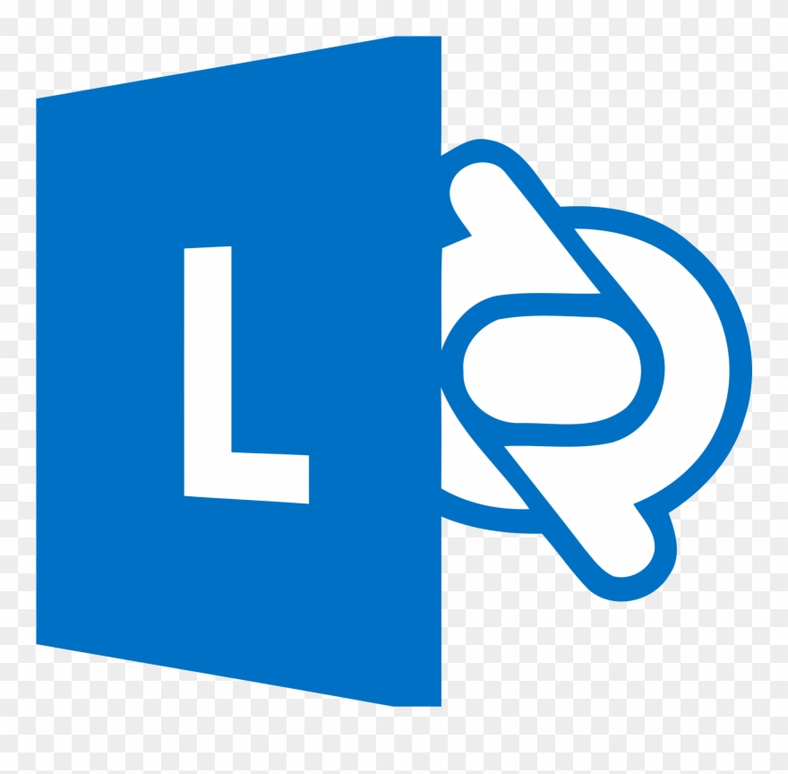 Microsoft Logo Microsoft Logo Png Lync 2013 Clipart - Skype For Business Transparent Png