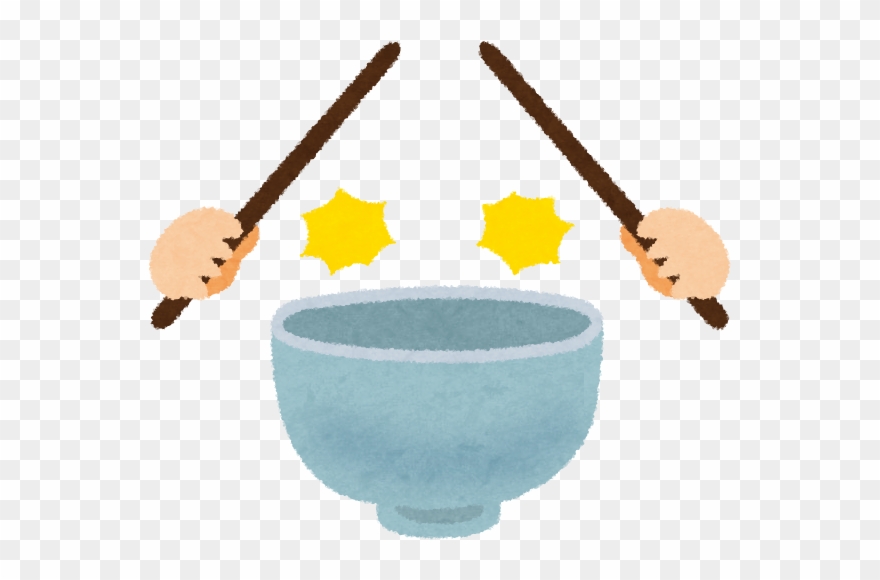 Chopsticks Taboos You Should Avoid Tsunagu - Hitting Bowl With Chopsticks Clipart