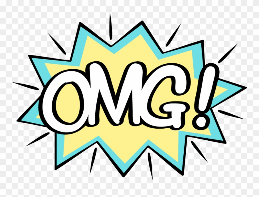 Omg Omg Ohmygod Expression Effect Comic Comics Emetcom - Comic Pows Transparent Clipart