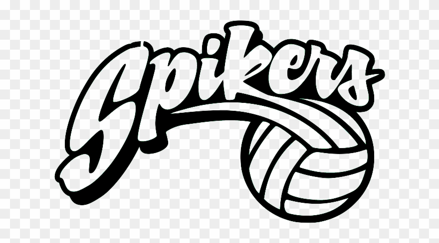 16u Spikers - Volleyball Shirt Design Ideas Clipart